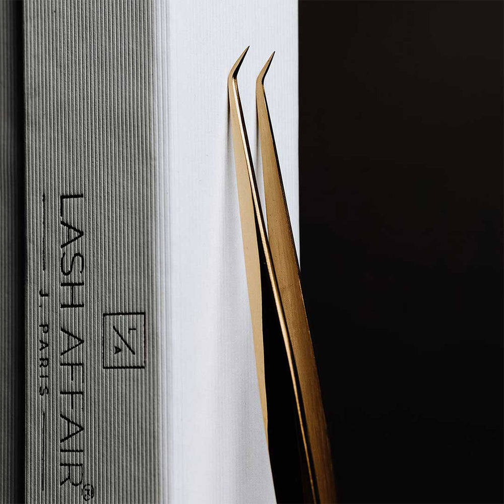 Isolation + Measurement Lash Tweezers