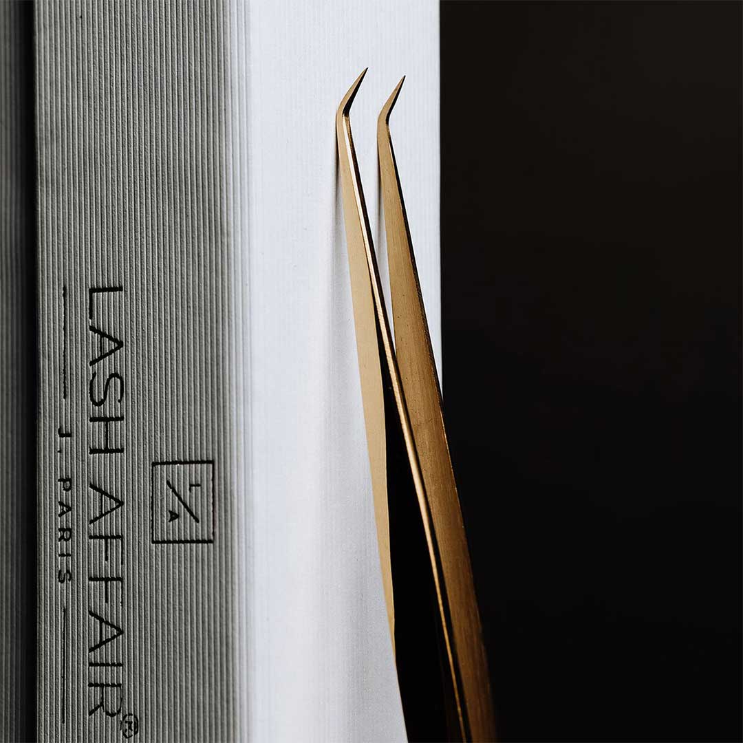 Isolation + Measurement Lash Tweezers